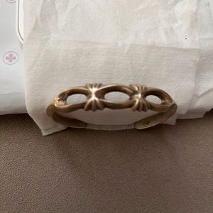 Silver Native American Cuff Bracelet